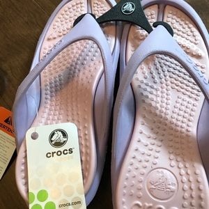 Crocs kids Athens Sandals Sz M3/W4 NWT